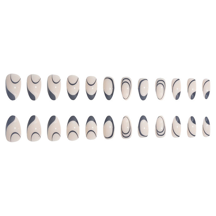 Artistic Abstract Nail Design Bowlift
