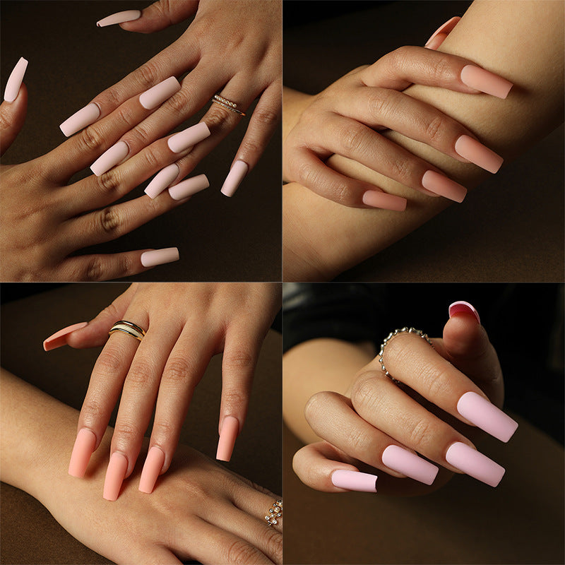 Artificial nails with matte finish Bowlift