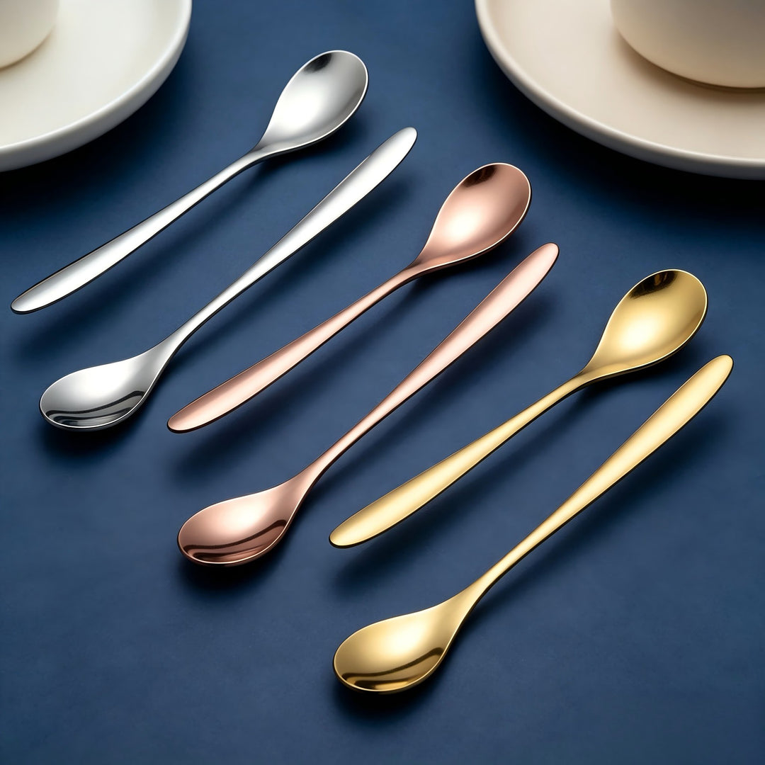 Elegant Dessert Spoon Made of High-Quality Stainless Steel Bowlift
