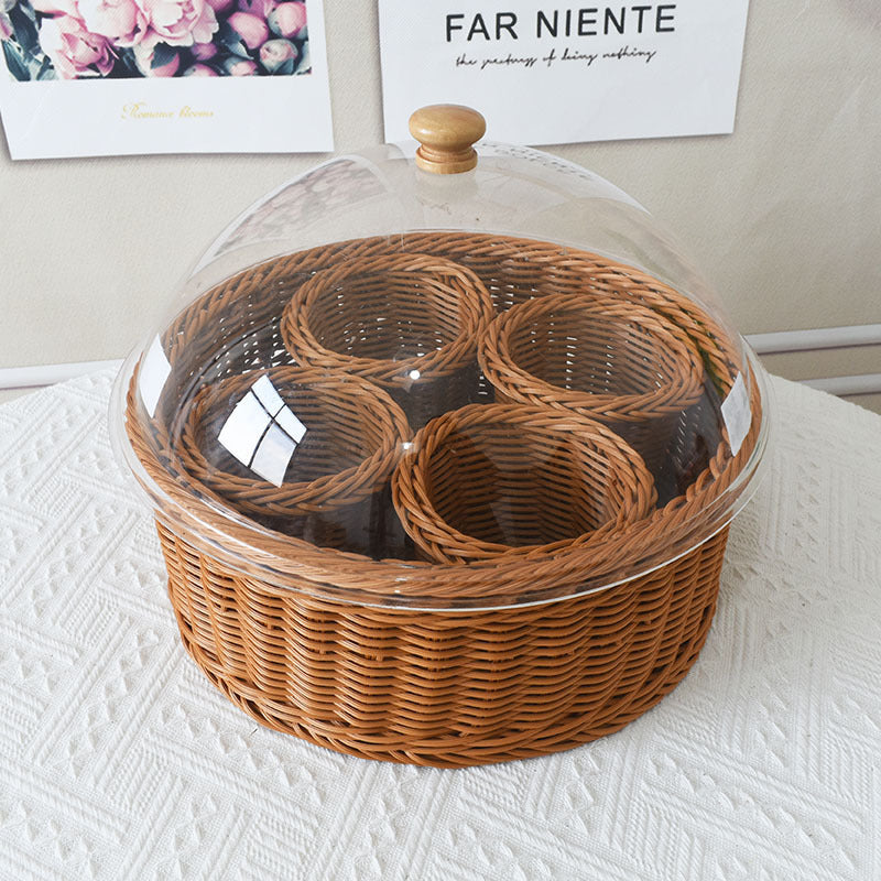 Versatile Woven Storage Organizer Bowlift