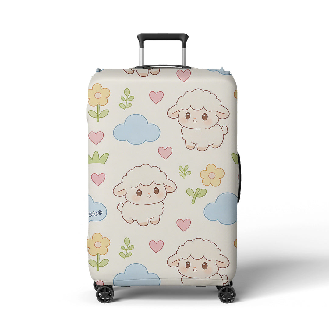Women's luggage cover with cute Corgi design Bowlift