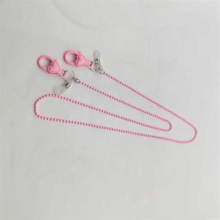 Fashionable glasses chain with heart pendant Bowlift