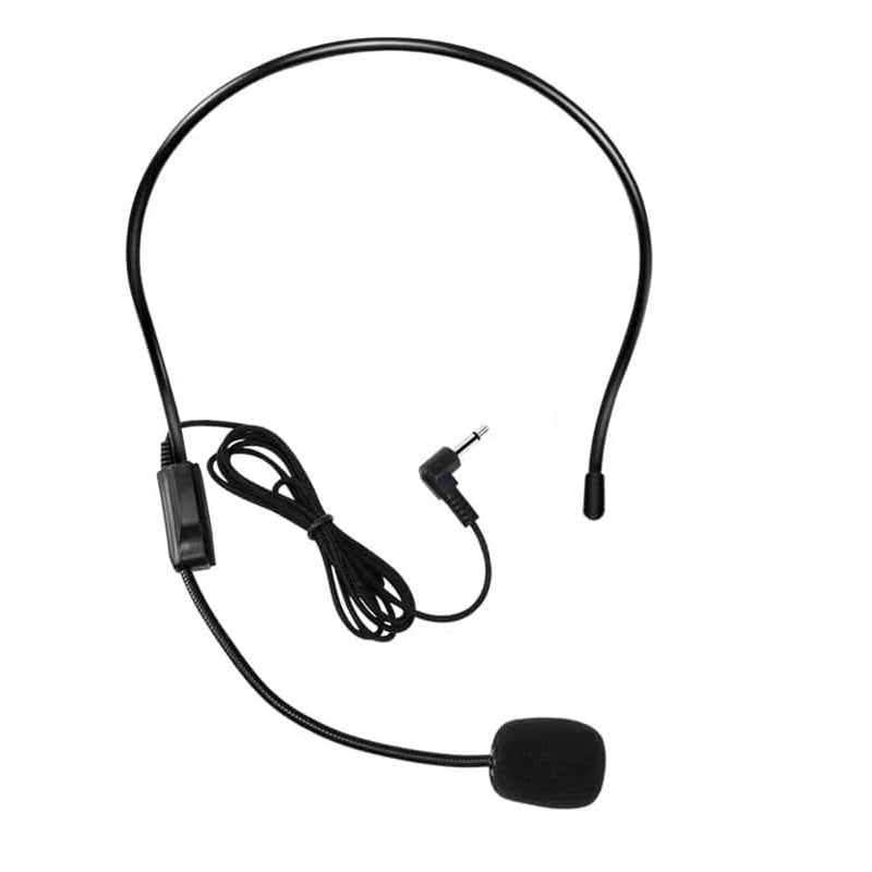 Adjustable Boom Microphone Headset Bowlift