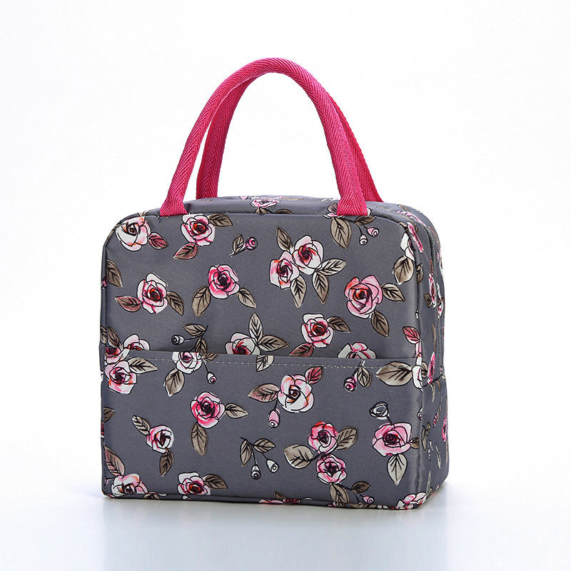 Insulated Flamingo-Themed Lunch Bag Bowlift