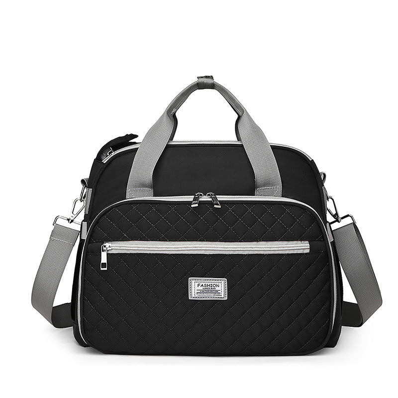 Quilted Travel Duffel Bag Bowlift