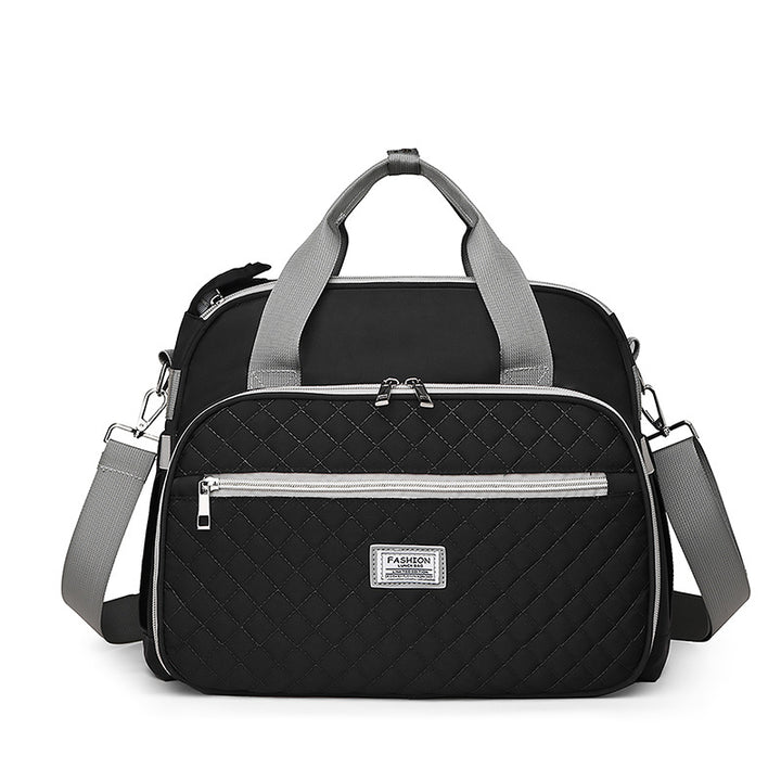 Quilted Travel Duffel Bag Bowlift