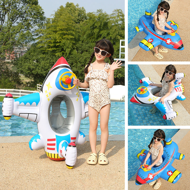 Ladies Inflatable Swimming Ring with Safety Control Bowlift