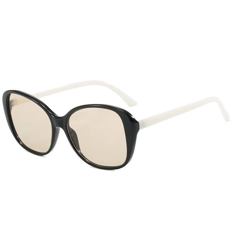 Women Vintage Sunglasses with Unique, Wide Frame Bowlift