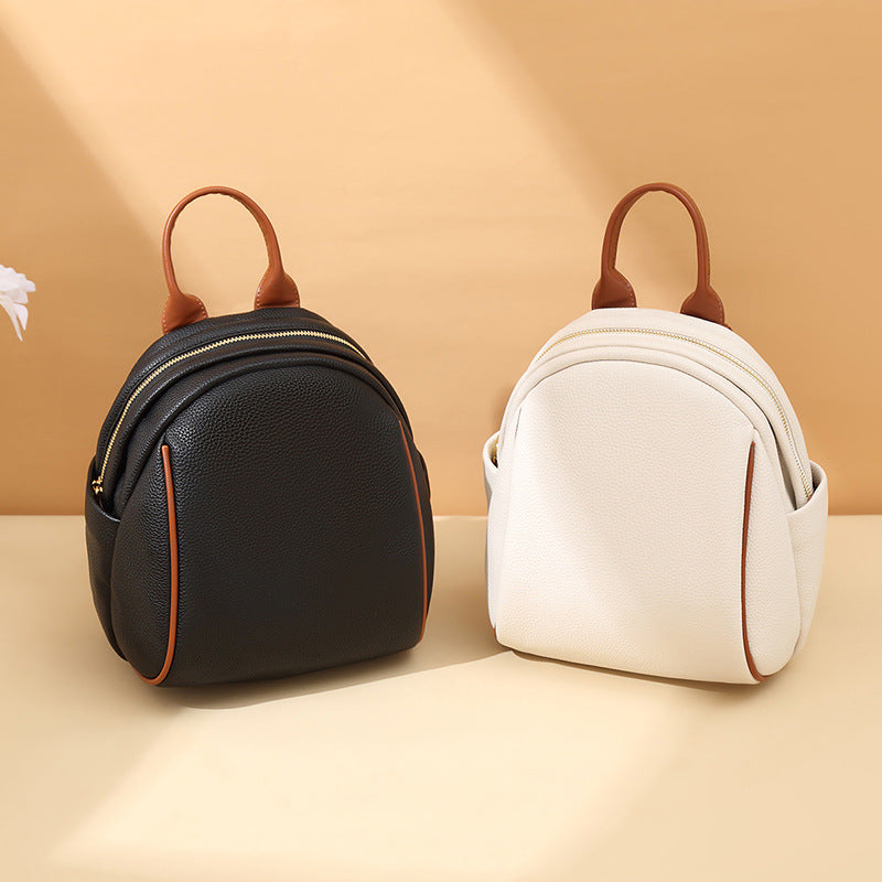 Stylish Textured Mini Backpack Bowlift