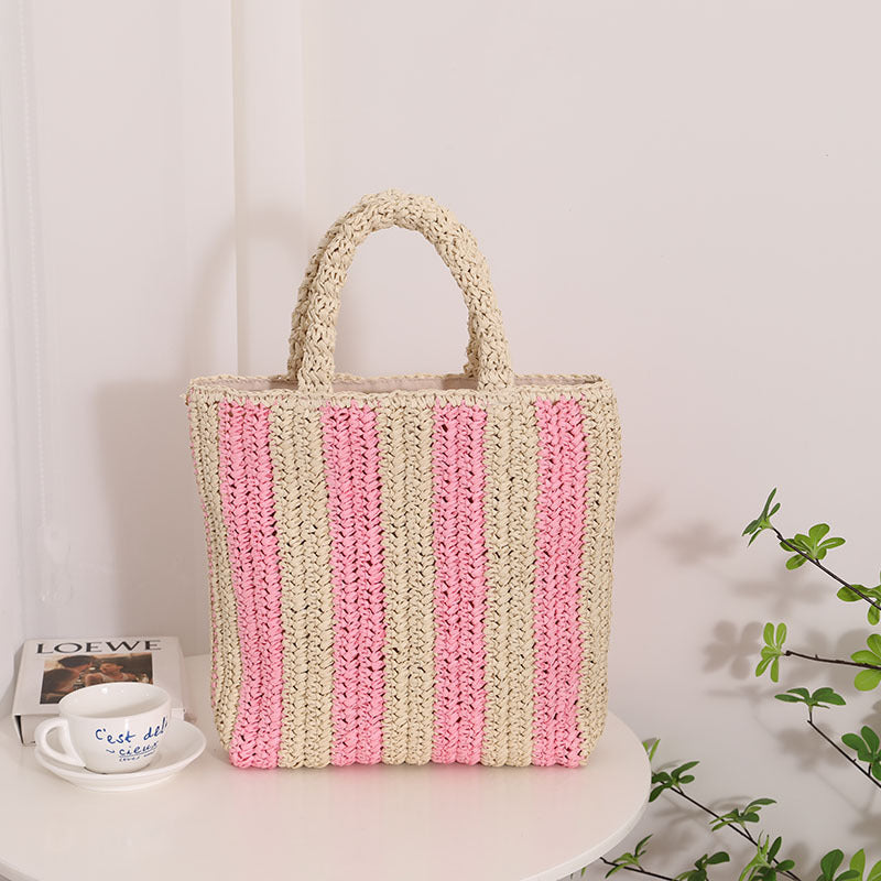 Fashionable basket bag with textured fold design Bowlift