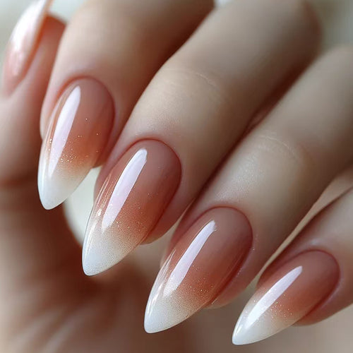 Ombre Stiletto Press-On Nails Bowlift