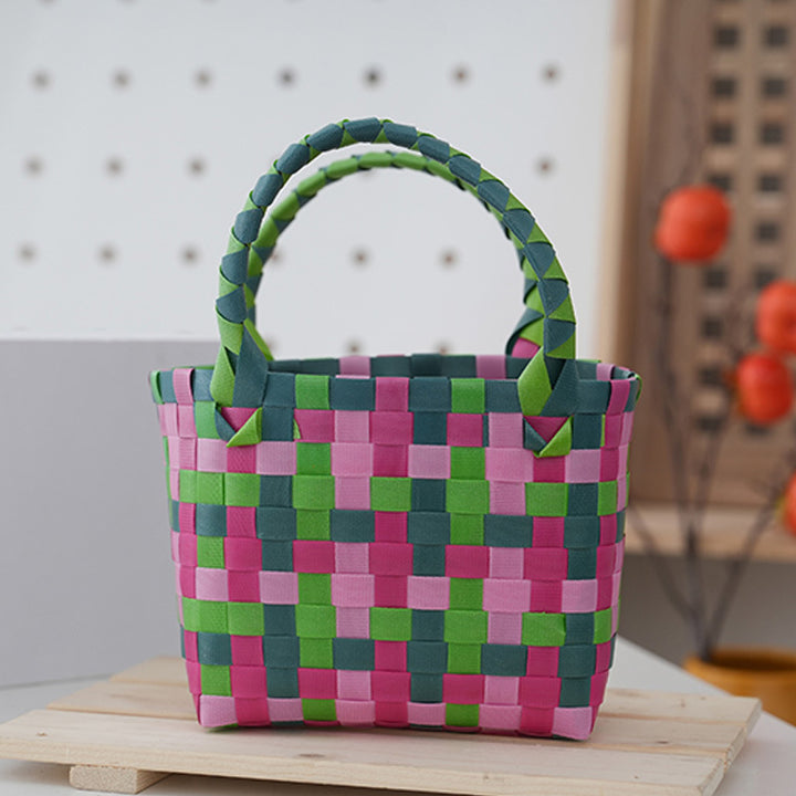 Playful and Braided Tote Bag Bowlift