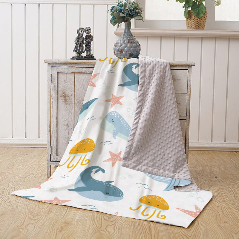Women’s cuddly blanket in dinosaur design Bowlift