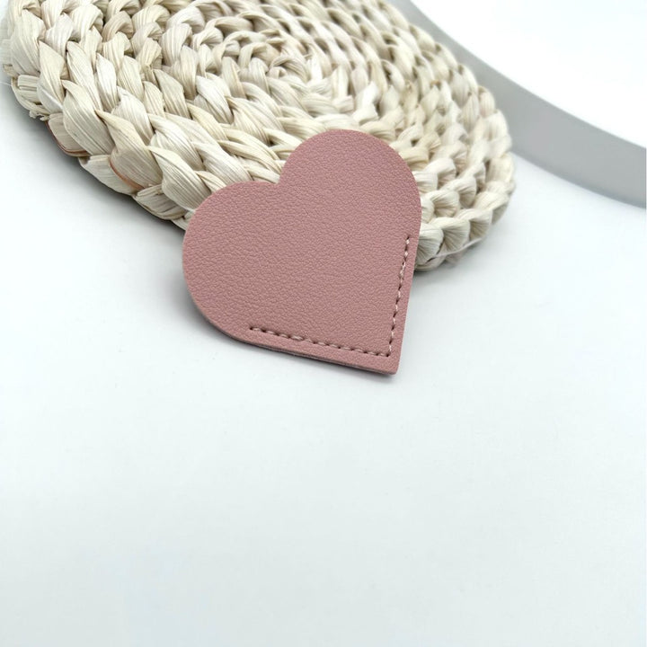 Heart-Shaped Leather Accessory Bowlift
