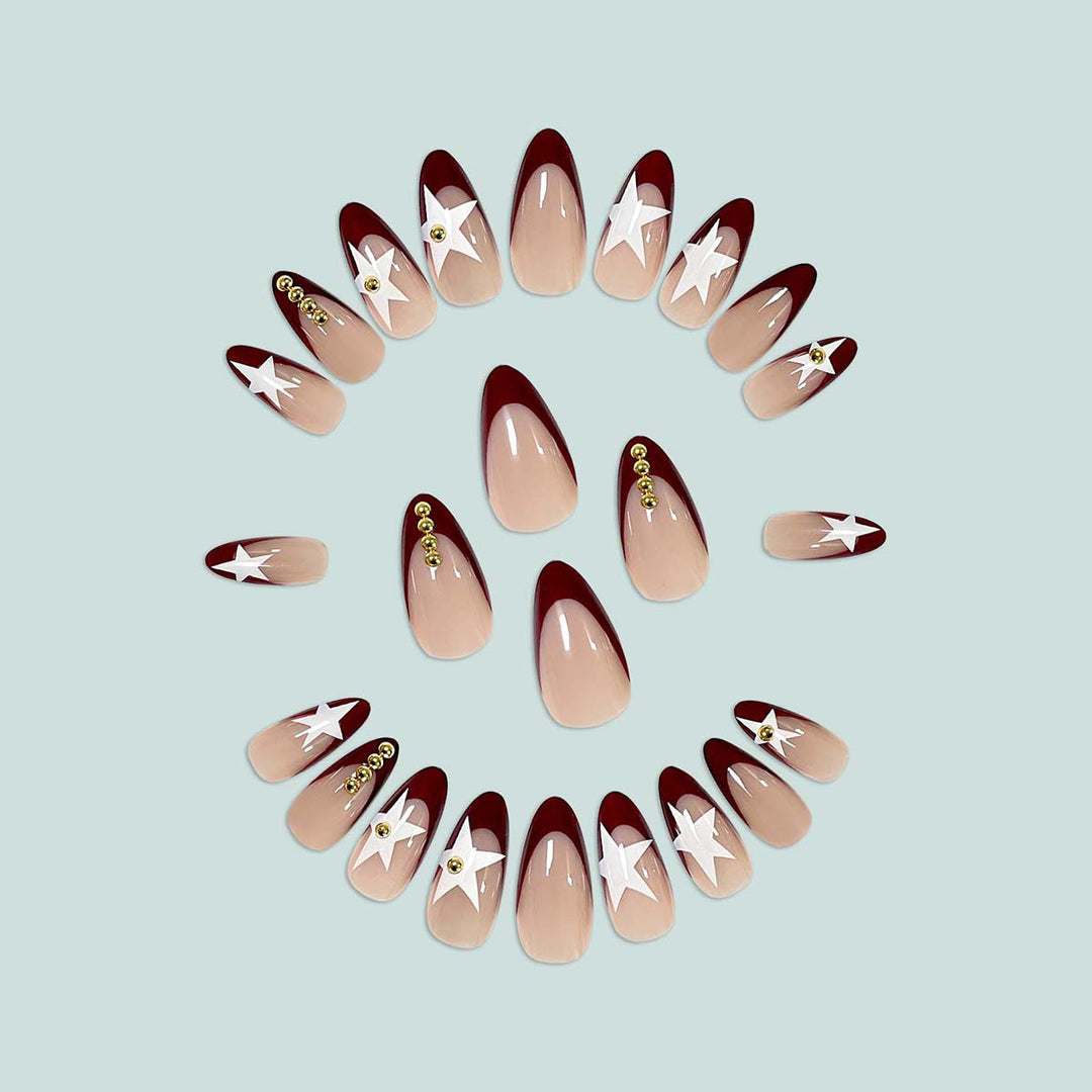 Artistic nail art with geometric patterns Bowlift