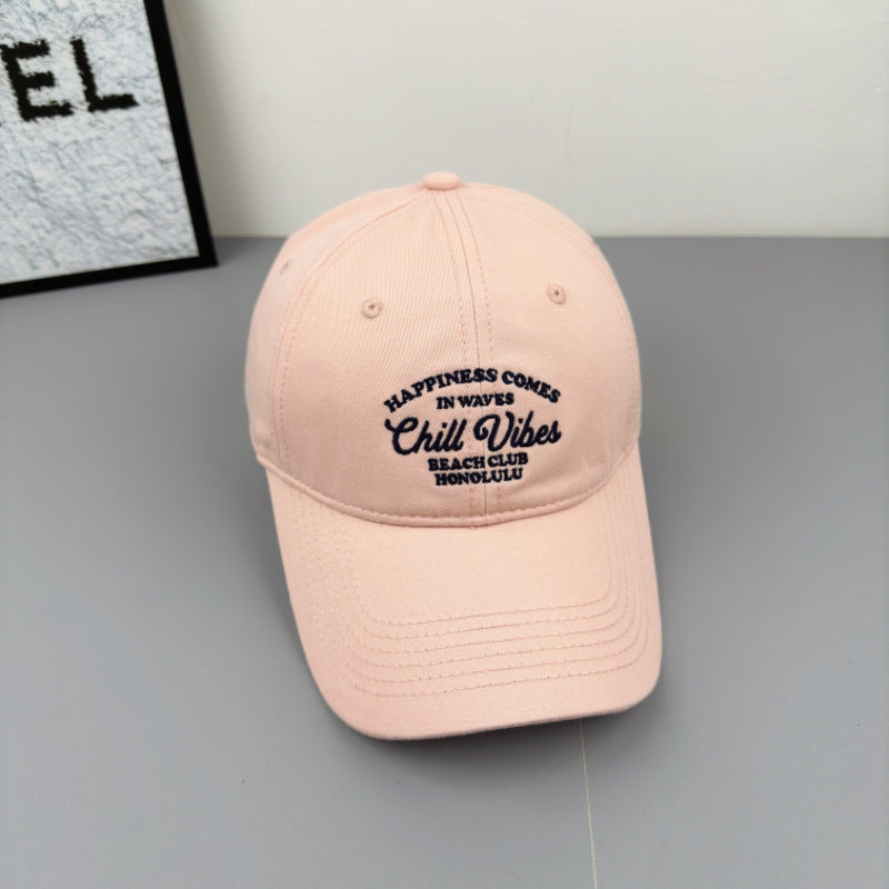Men's Embroidered Chill Vibes Baseball Cap Bowlift