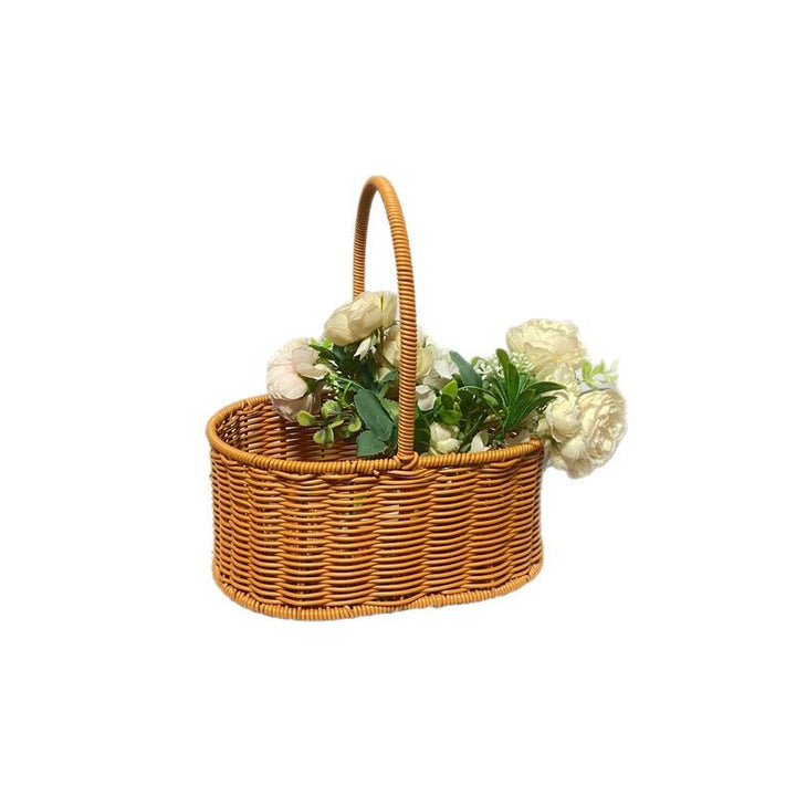 Handwoven Storage Basket Bowlift