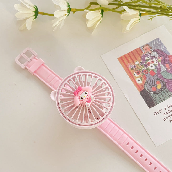 Ladies portable fan with cute design Bowlift