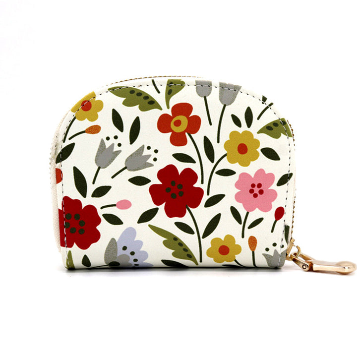 Floral Pattern Coin Purse