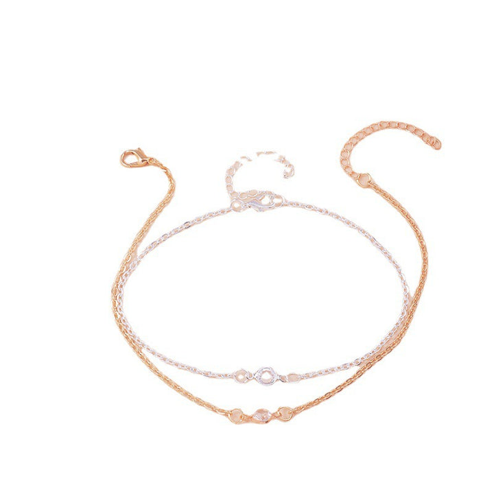 Elegant Minimalist Chain Anklet Bowlift