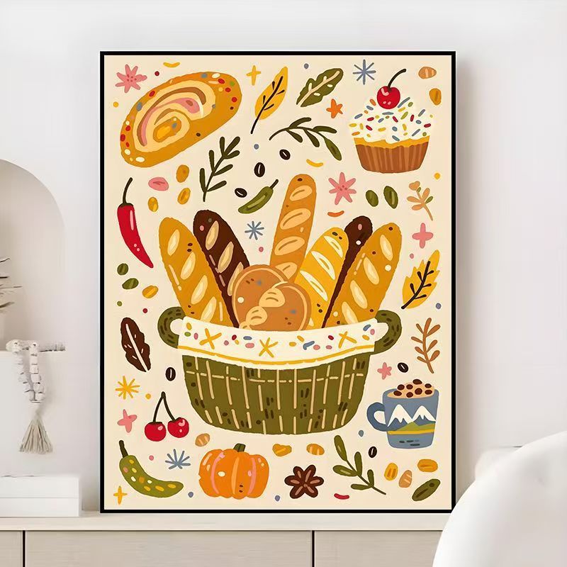 Gourmet Culinary-Themed Wall Art Bowlift