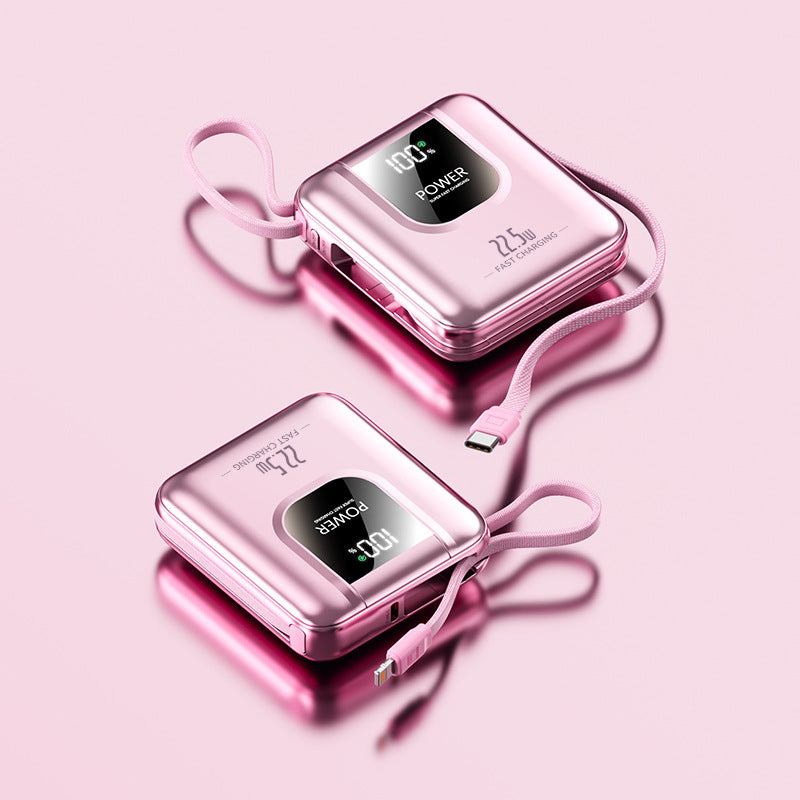 Portable power bank with fast charging function and digital display Bowlift