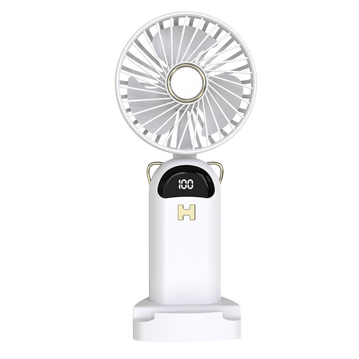 Unisex Portable Rechargeable Handheld Fan Bowlift