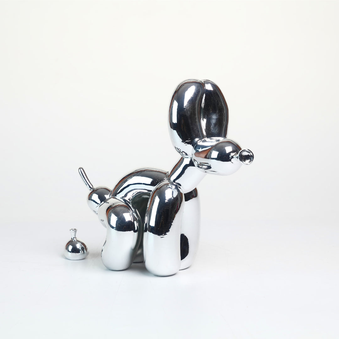 Decorative Dog Figure Bowlift