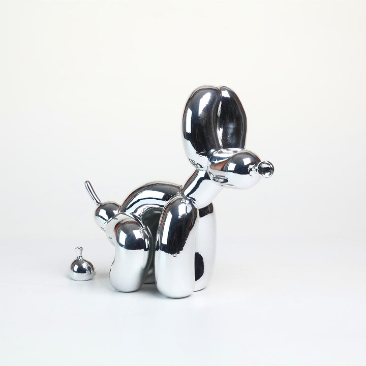 Decorative Dog Figure Bowlift
