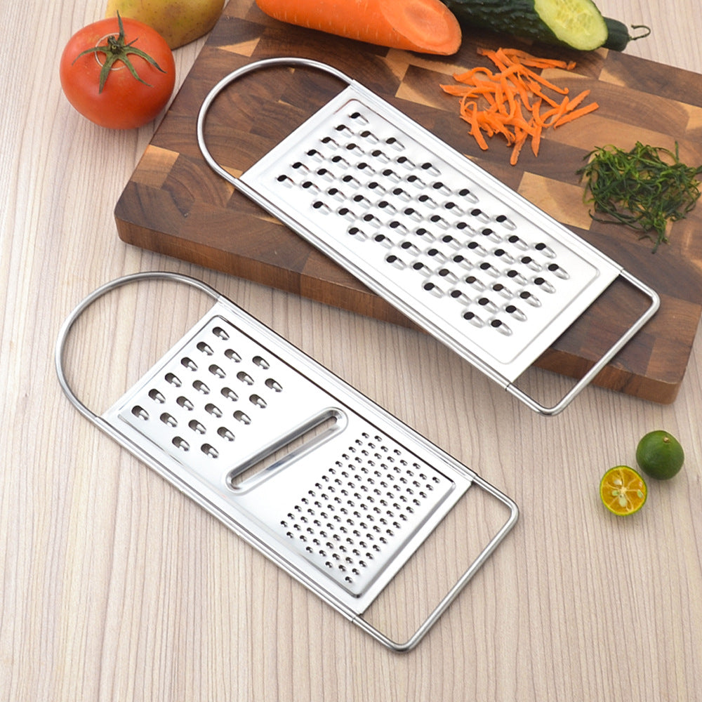 Stainless Steel Kitchen Grater with Ergonomic Handle Bowlift