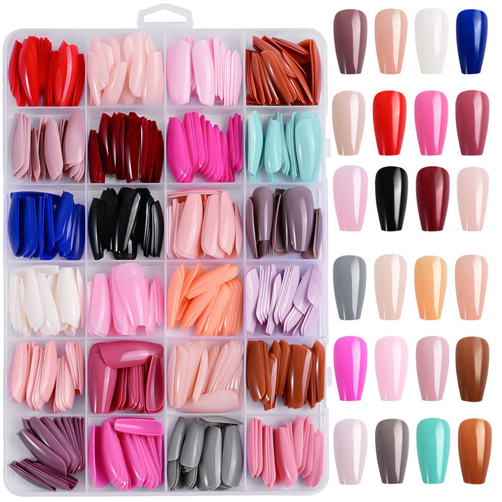 Extensive Gel Nail Tips Collection Bowlift