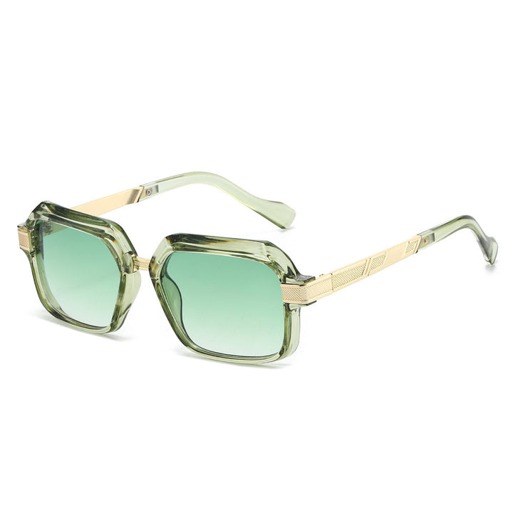 High-Style Geometric Square Frame Sunglasses Bowlift