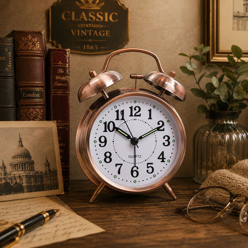 Analog Alarm Clock Bowlift