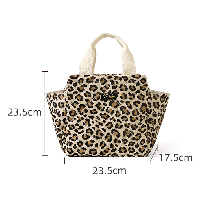 Quilted Floral Lunch Tote Bowlift