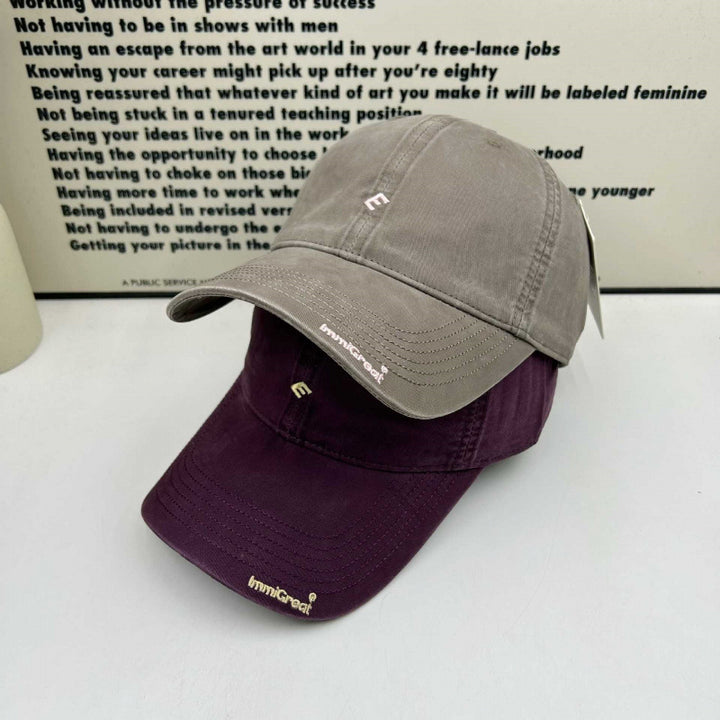 Unisex Relaxed-Fit Adjustable Cotton Cap Bowlift