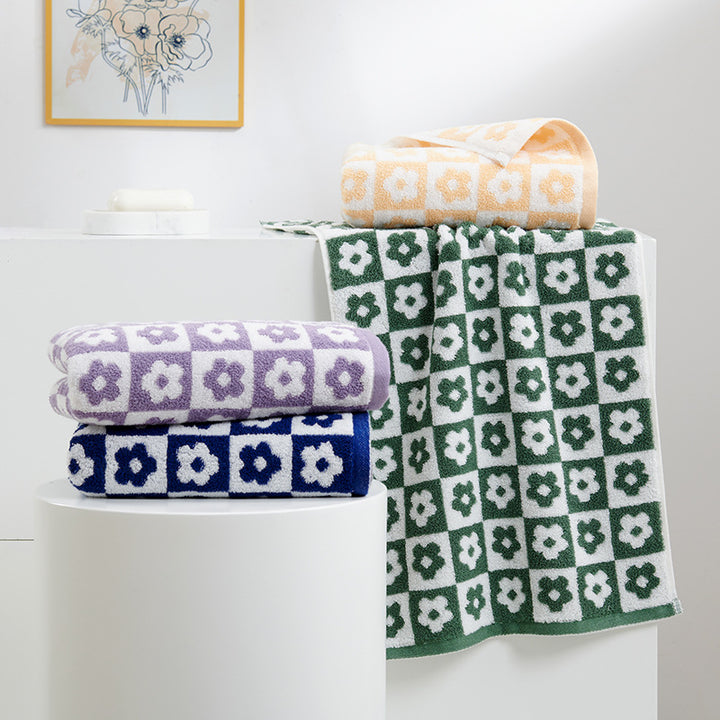 Ladies Floral Towel Bowlift