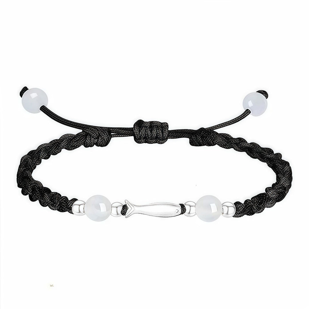 Adjustable Braided Bead Bracelet Bowlift