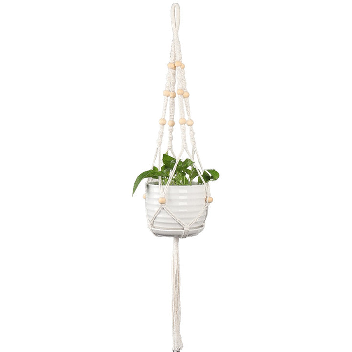 Plant-hanging macrame shelf Bowlift