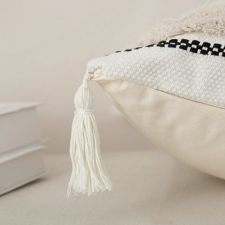 Women's Decorative Pillowcase with Textured Design Bowlift
