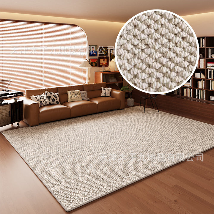 Luxurious Woven Natural Fiber Area Rug