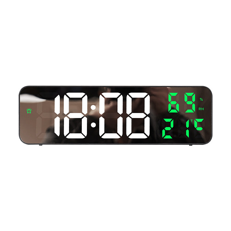 Digital Multifunction Alarm Clock with Hygrometer and Temperature Display Bowlift