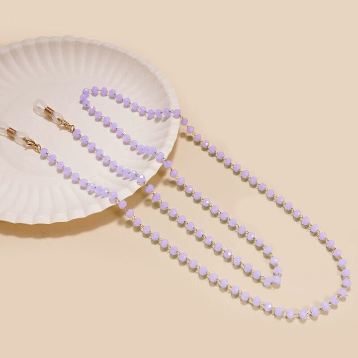 Elegant Beaded Eyewear Necklace Bowlift