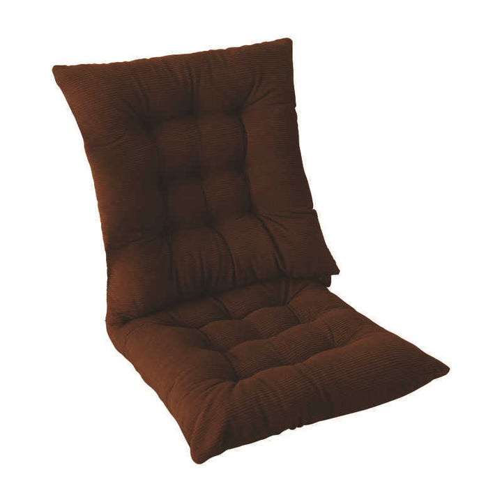 Tufted corduroy seat cushion with high-density polyester fill and anti-slip backing Bowlift