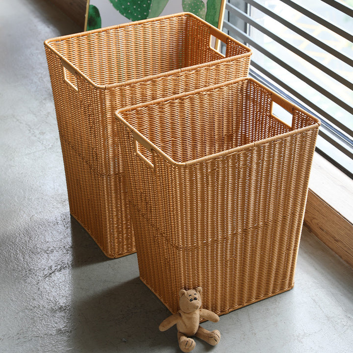 Large Handwoven Storage Bin Bowlift