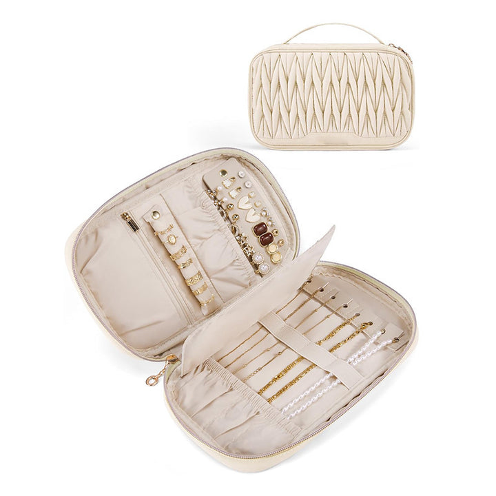 Jewelry Organizer Bag with Side Pockets Bowlift