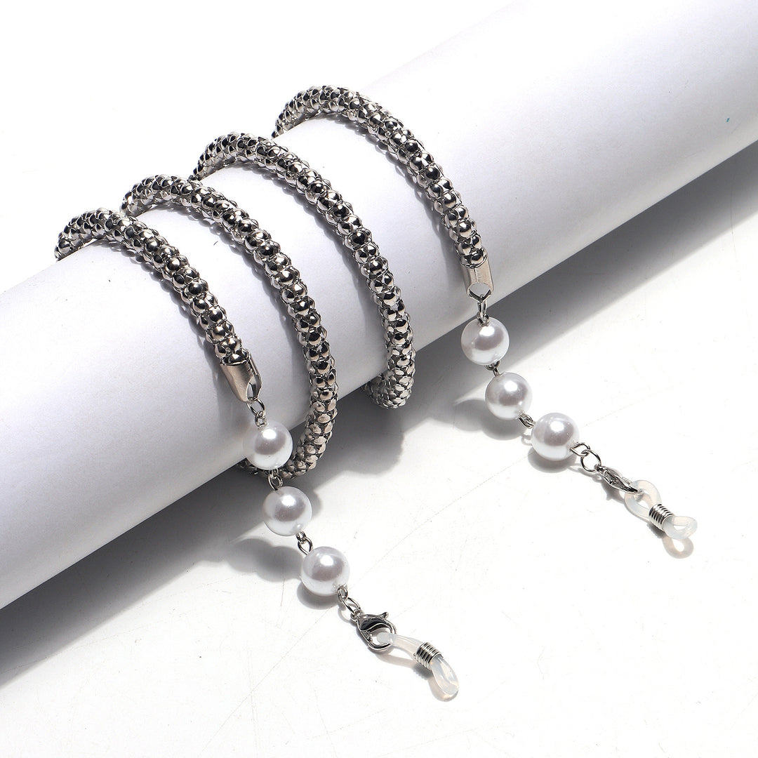 Elegant Pearl Beaded Eyewear Chain Bowlift