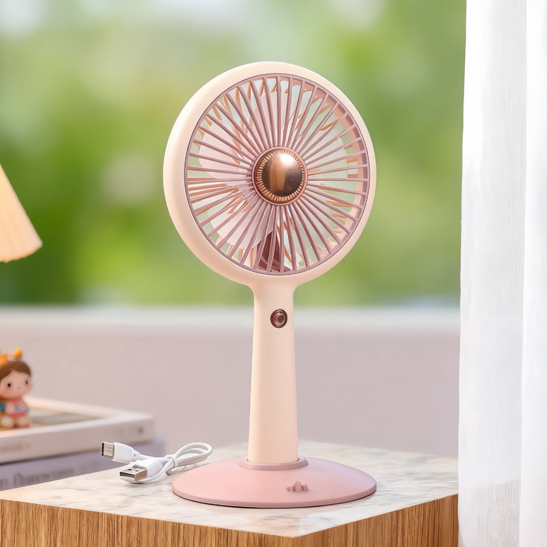 Stylish Rechargeable Desk Fan Bowlift