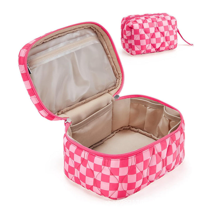 Cosmetic organizer bag with practical compartments Bowlift