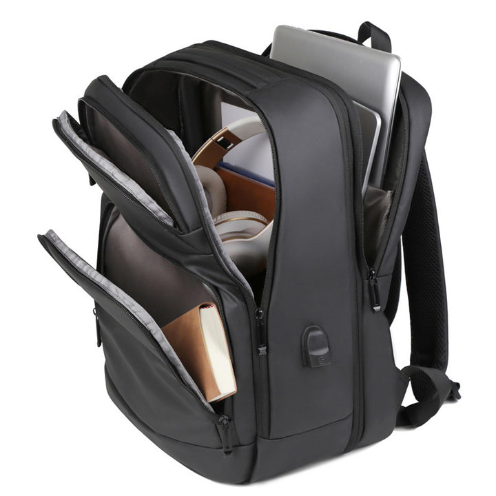 Backpack with Laptop Compartment and Breathable Back Bowlift