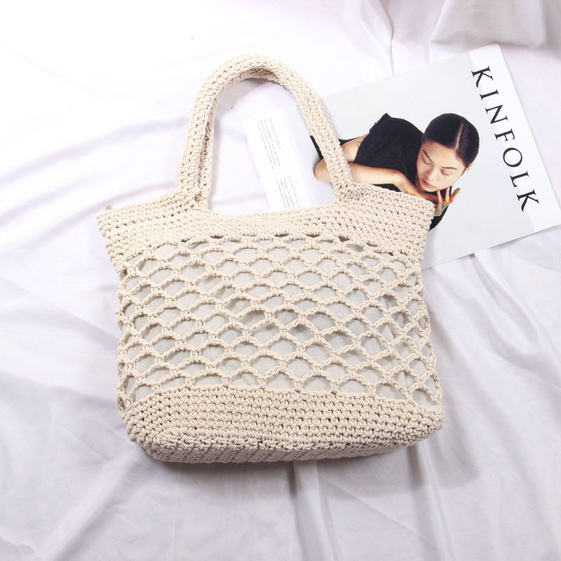 Hand-knotted net bag Bowlift